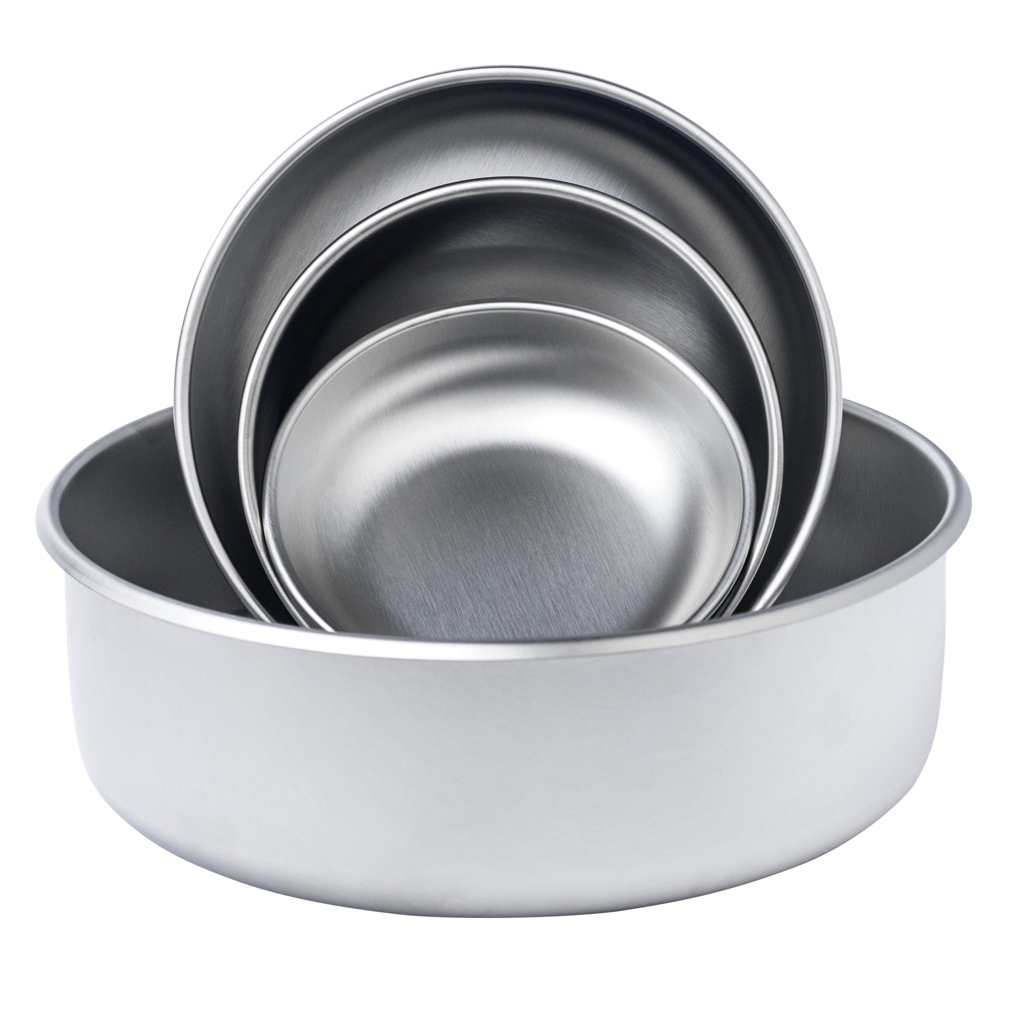 Stainless Steel Cat Bowls, Made in USA